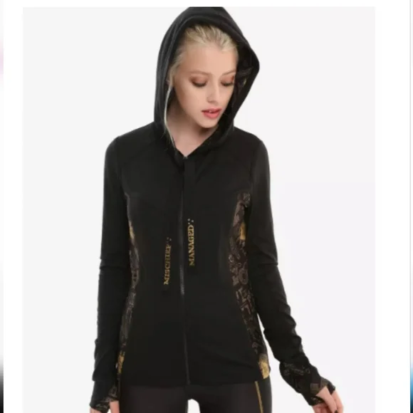 Hot Topic Marauder's Map Track Jacket - Picture 2 of 7